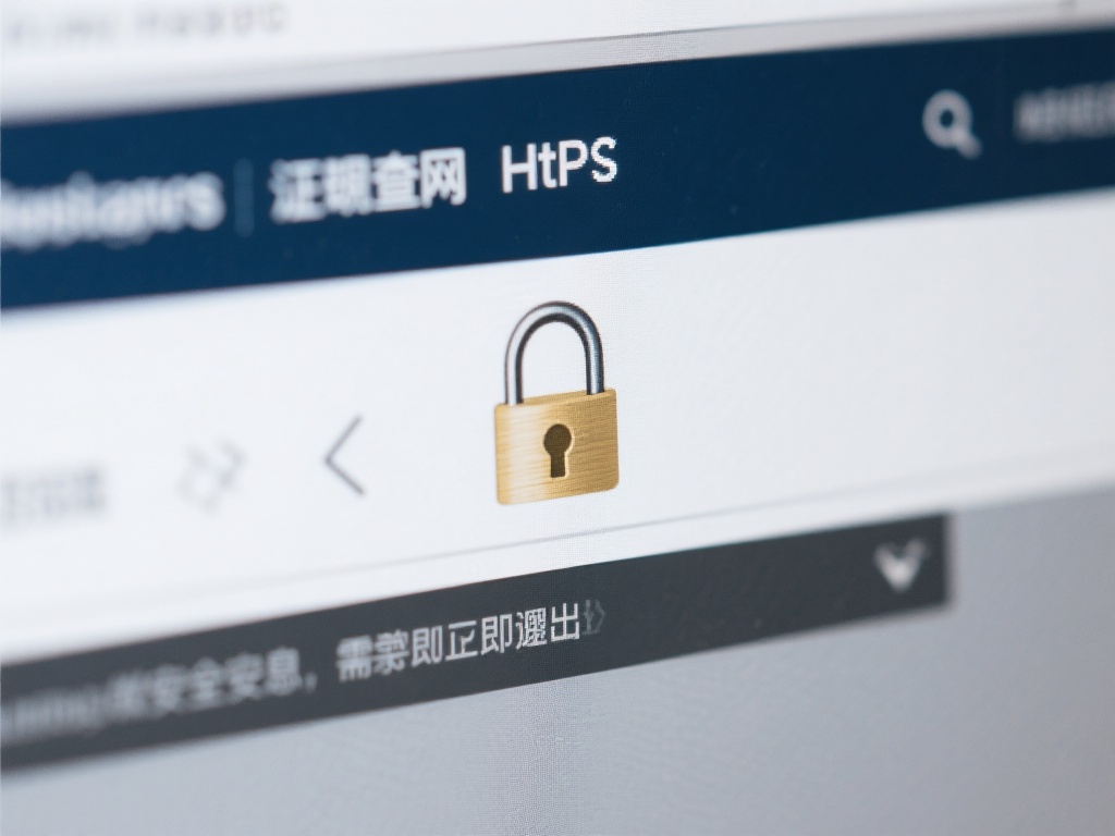 其次，检查网站的 安全性标识。正规网站通常会有 H