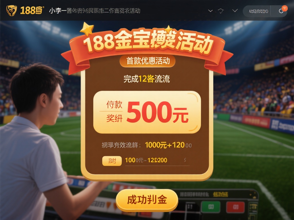 举个案例来说，小李在188金宝搏参与了一项首存优惠